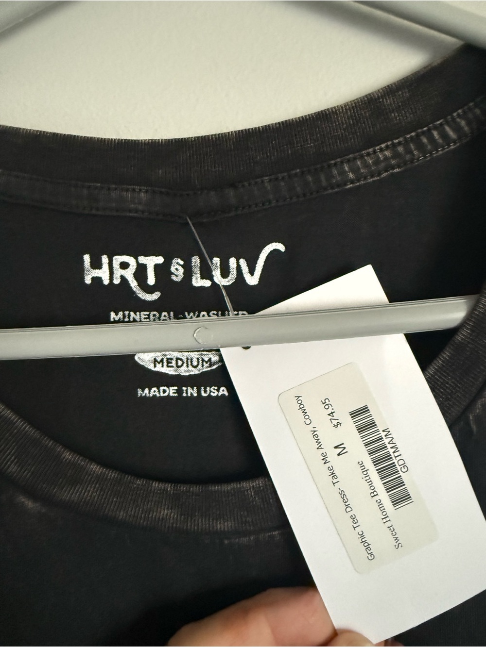 HRT & LUV take me away cowboy dress size medium - Picture 4 of 4